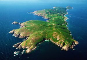 vista aérea de la isla de ons